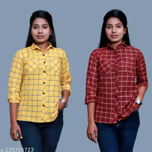 COTTON SHIRTS FOR GIRLS AND WOMEN