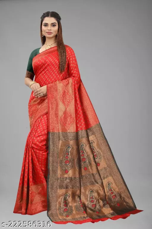 BANARASI SILK SAREE BY VAIDIK ETHNIC