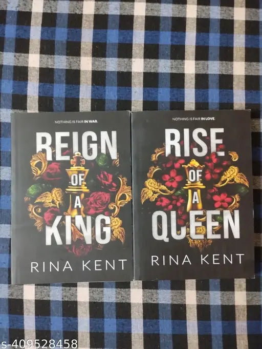 Set Of 2 Book :- Reign Of A King + Rise Of A Queen (English  Paperback  RinaKent)