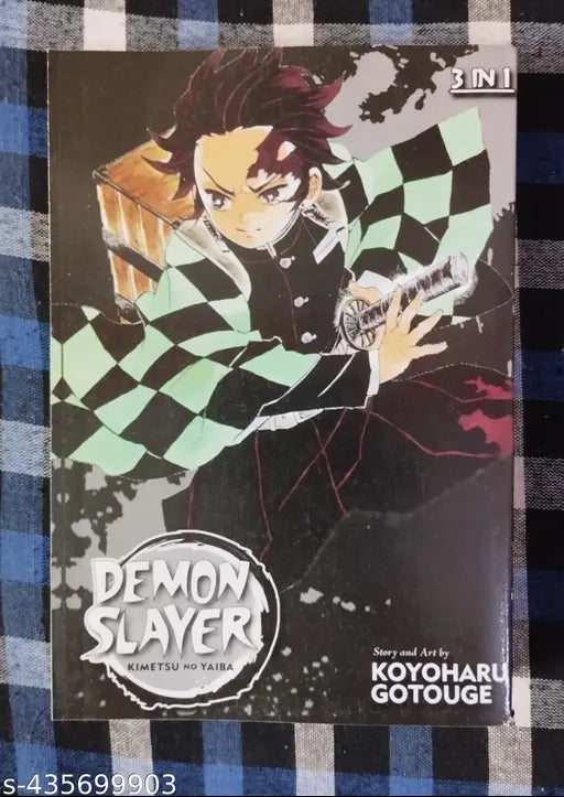 Demon Slayer Manga  3 In 1 ( English  Paperback  Koyoharu Gotouge)