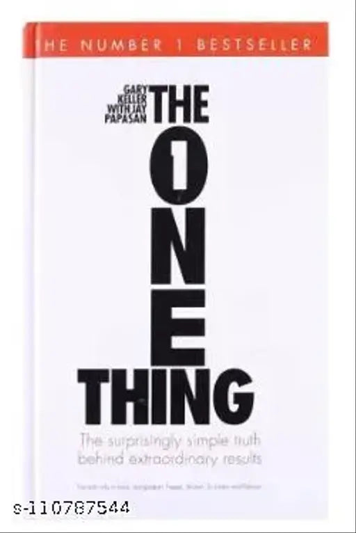 The One Thing - The Surprisinly Simple Truth Behind Extraordiary Results (English  Hardcover  Keller Gary)  (Hardcover  Keller Gary) Business Management books