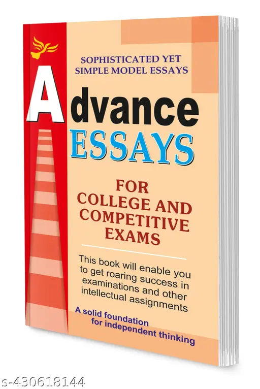 Advance Essays for College and Competitive Exams Book : Essay Writing Skills  Unseen Passage Practice Book  Reading Comprehension Skills  English Learning Books - Essays & Unseen Passage Book.
