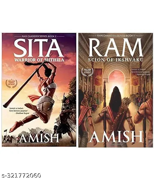 The combo of 2 historical Books- Ram+Sita