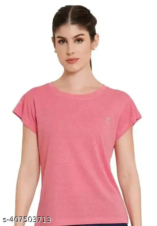 COTTON T-SHIRT PEACH