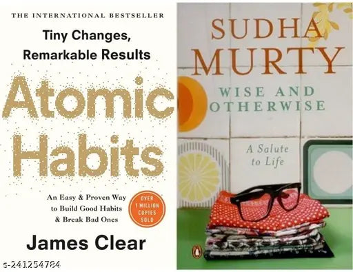 ATOMIC HABITS + SUDHA MURTI . WISH AND OTHERWISE