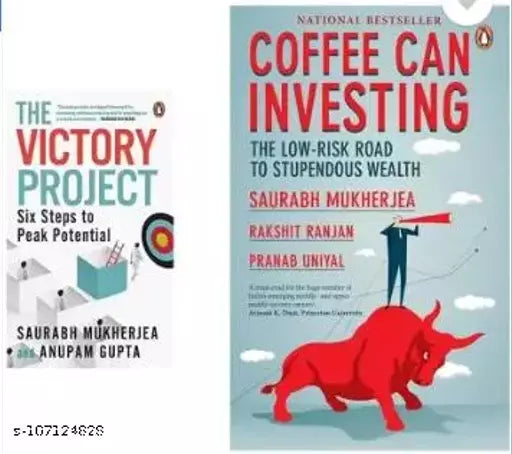 Coffee Can Investing + The Victory Project: Six Steps To Peak Potential (Set Of 2 Books)  (Paperback  Saurabh Mukherjea)