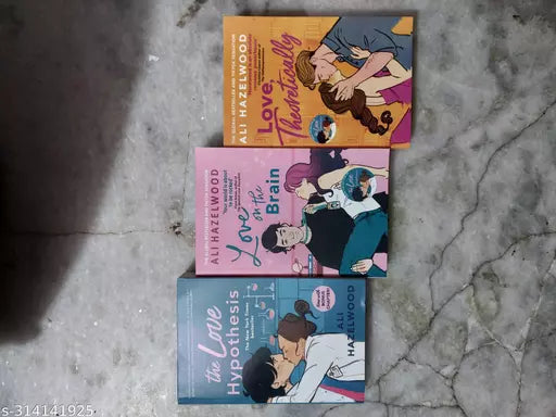Ali Hezelwood Best romance Book Combo The Love Hypothesis+Love On The Brain+Love Theoretically English Paperbwck Book