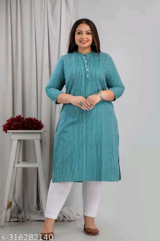 Plus Size Cotton Kurti