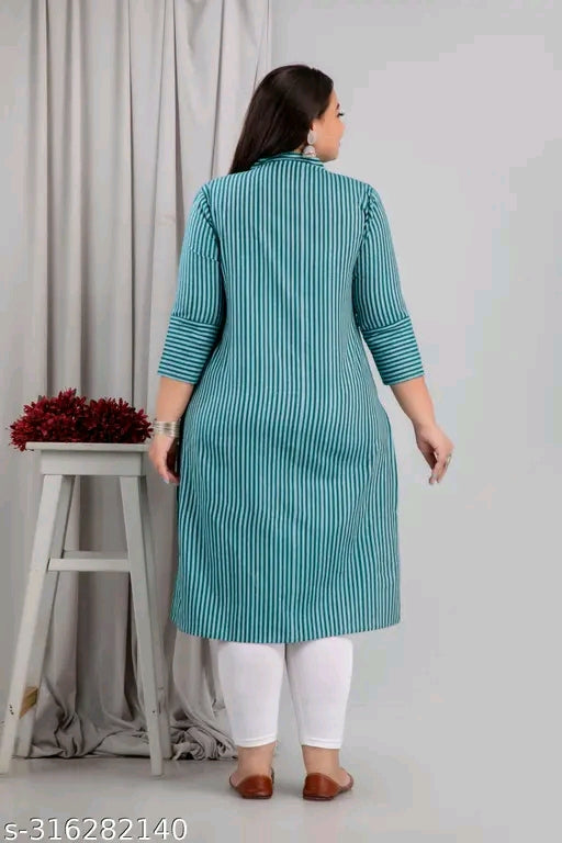 Plus Size Cotton Kurti