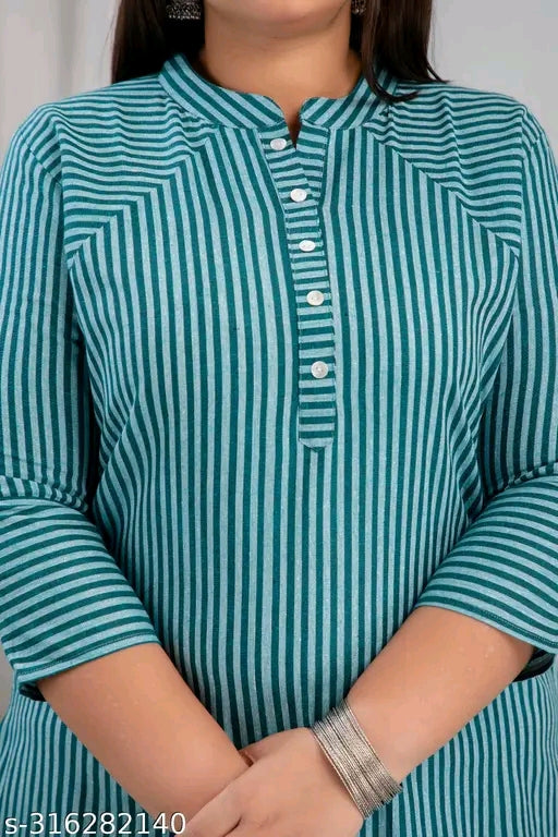 Plus Size Cotton Kurti