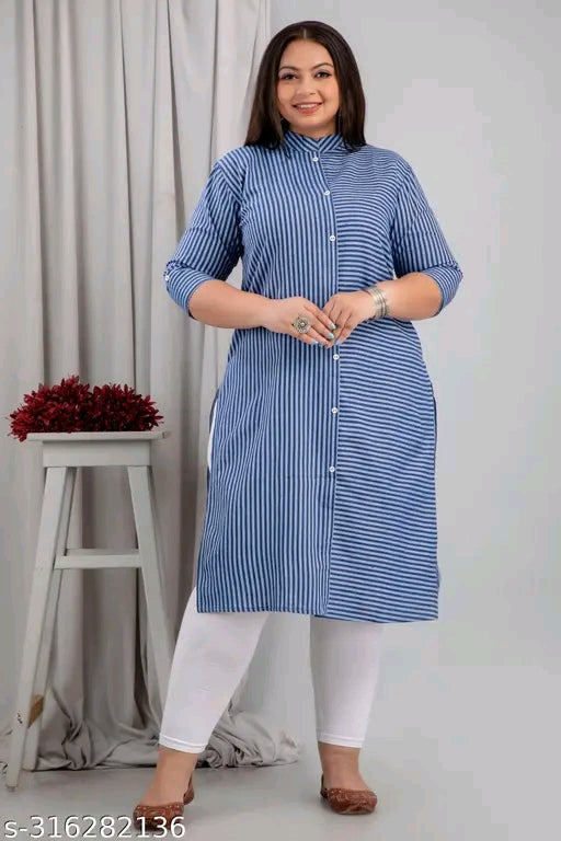 Plus Size Cotton Kurti