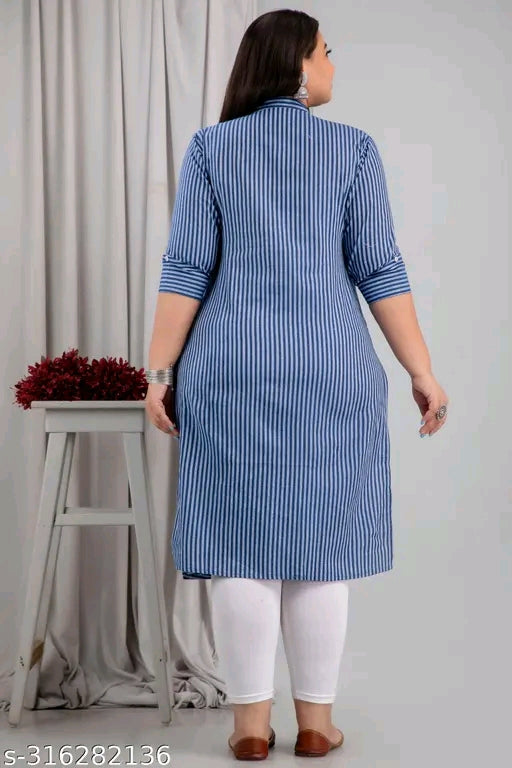 Plus Size Cotton Kurti