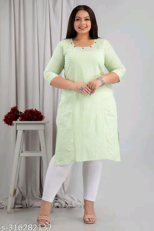 Plus Size Cotton Kurti
