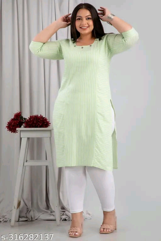 Plus Size Cotton Kurti