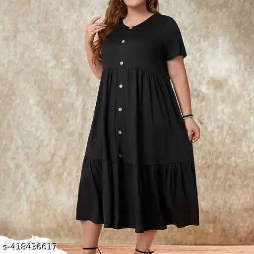 Women Casual Viscose Rayon Anarkali Kurta And Kurti Dresses