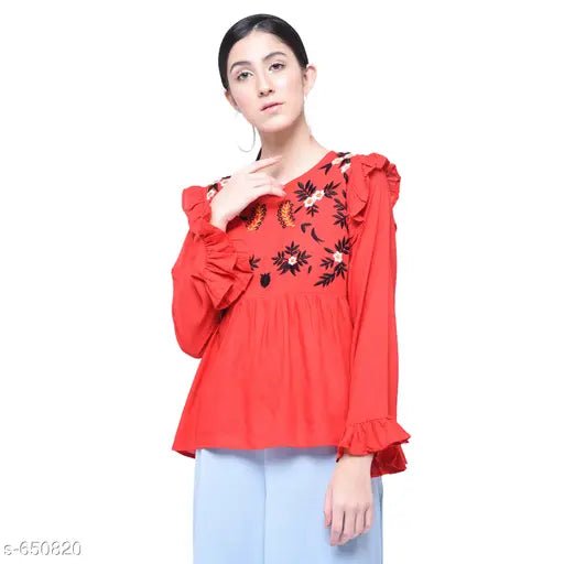 Women's Fancy Cotton Top