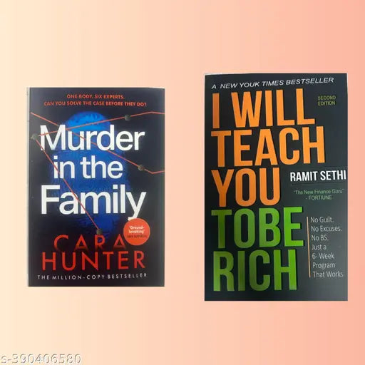 BOOK HUB Murder in the Family AND I WILL TEACH YOU COMBO PACK OF 2