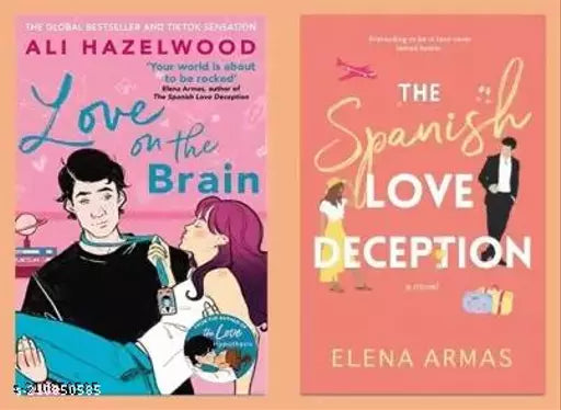 The Spanish Love Deception + Love On The Brain - Combo (Set Of 2) By ALI HAZELWOOD & Elena Armas  (Paperback  ALI HAZELWOOD & Elena Armas)