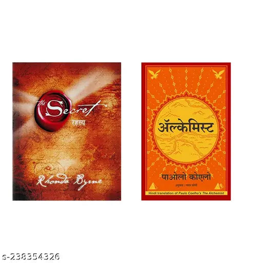THE SECRET BY RHONDA BYRNE HINDI + THE ALCHEMIST BY PAULO COELHO HINDI