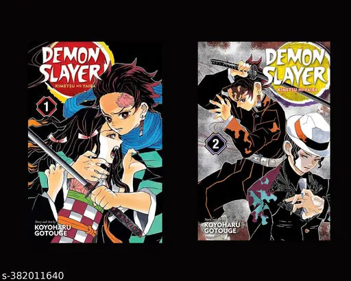 MANGA DEMON SLAYER Vol. 1 and 2