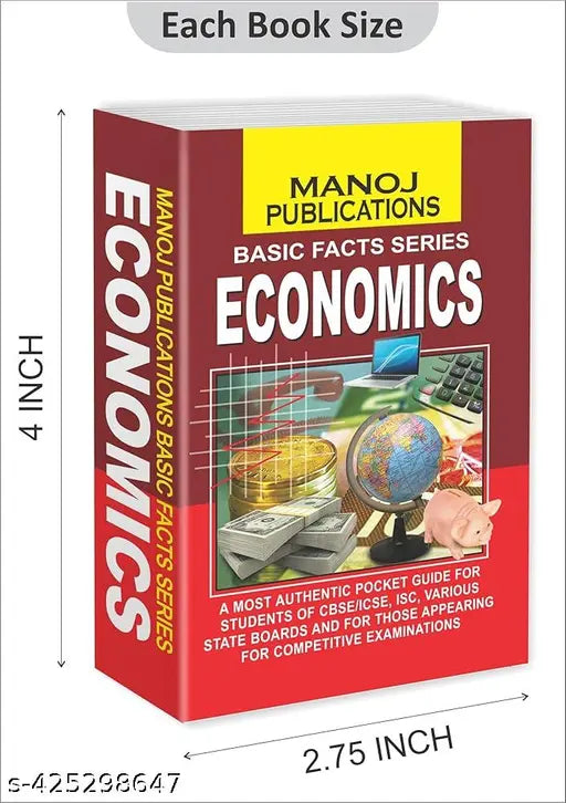 Manoj Publiction Basic Facts series Economices ( English  Paperback) Bestseller
