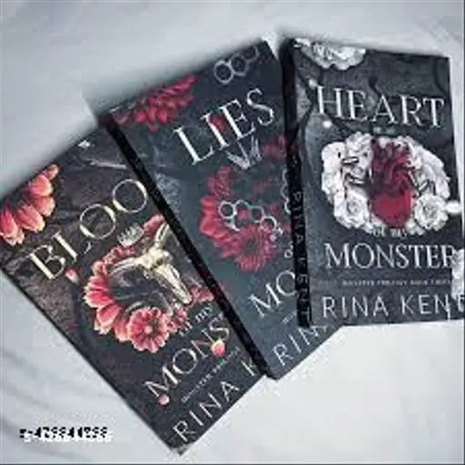 Monster 3 Books Set Blood of the monster & Lise of the monster & Heart of the monster By Rina Cant ( Paperback  English ) Bestseller