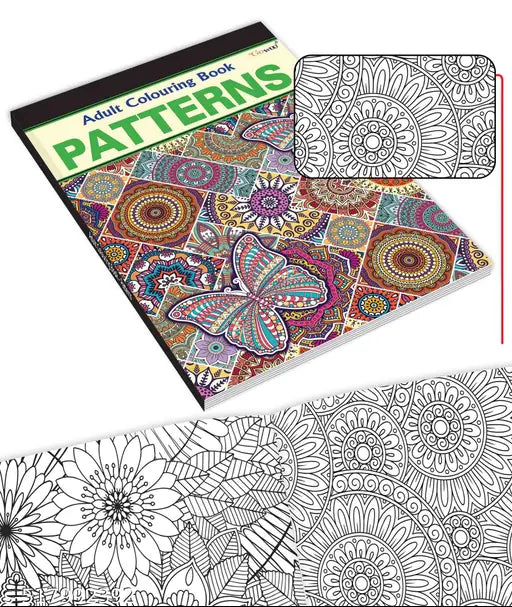 Patterns - Adult Colouring Book : Creative coloring for adults  Mindfulness coloring book  Adult coloring book for creativity