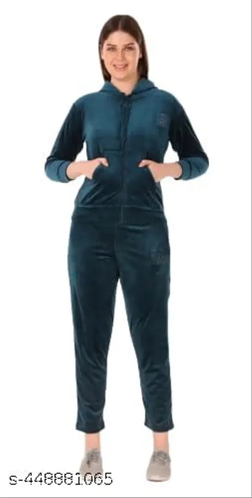 TM Velvet Teal Tracksuit