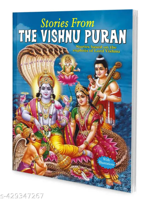 Stories from the Vishnu Puran for kids : Children learning story book  Educational Vishnu puran stories  Kids learning book.