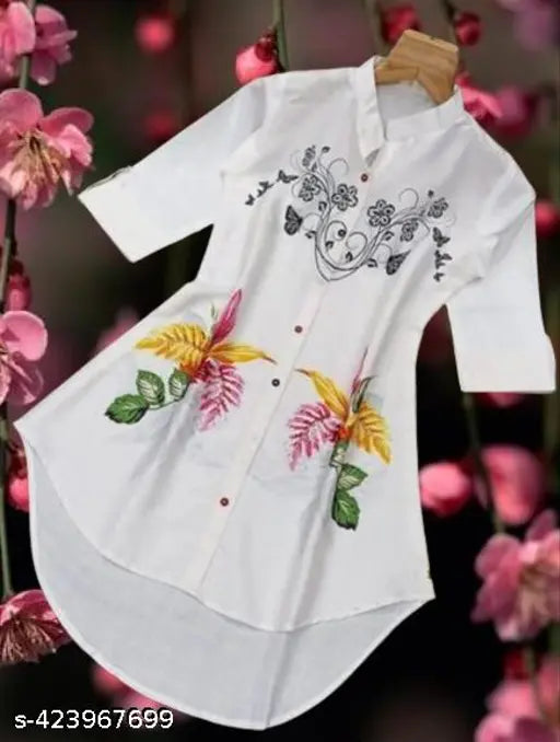 Trendy Womens Printed Shirt