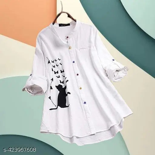 Trendy Womens Printed Shirt