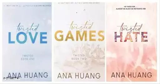 Twisted Series :- Twisted Love + Twisted Games + Twisted Hate (3 books combo)  (Paperback  Ana Huang)