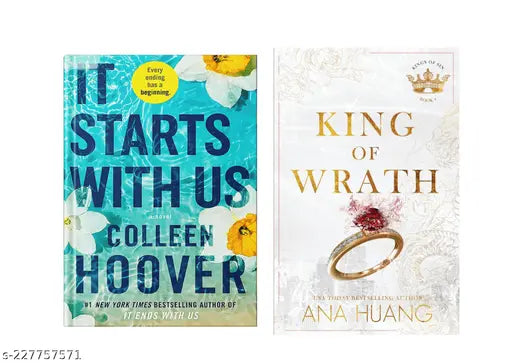 IT STARTS WITH US BY COLLEEN HOOVER + KING OF WRATH BY ANA HUANG