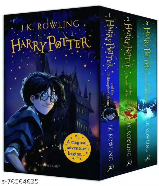 Harry Potter 1-3 Box Set: A Magical Adventure Begins