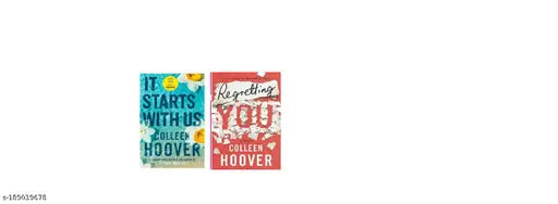 It Starts With Us+ REGRETTING YOU   (Paperback  COLLEEN HOOVER) (2 BOOKS COMBO)
