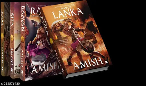 SITA BY AMISH+RAM AMISH+LANKA BY AMISH + RAAVAN BY AMISH