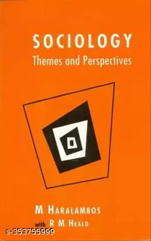 HARALAMBOS & HOLBORN SOCIOLOGY:THEMES AND PERSPECTIVES Paperback