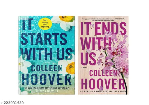 IT STARTS WITH US BY COLLEEN HOOVER +IT END WITH US BY COLLEEN HOOVER