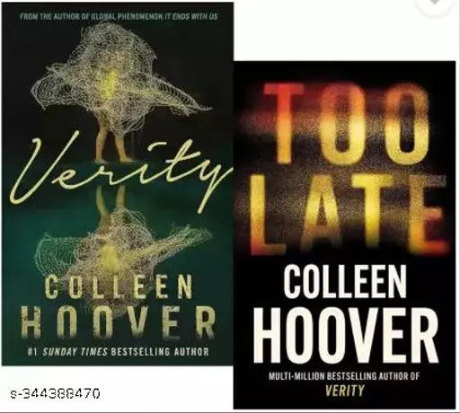 Too Late + Verity  (Paperback  Colleen Hoover)