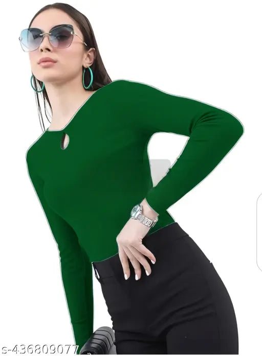 Neck Hole Full Sleeve Top