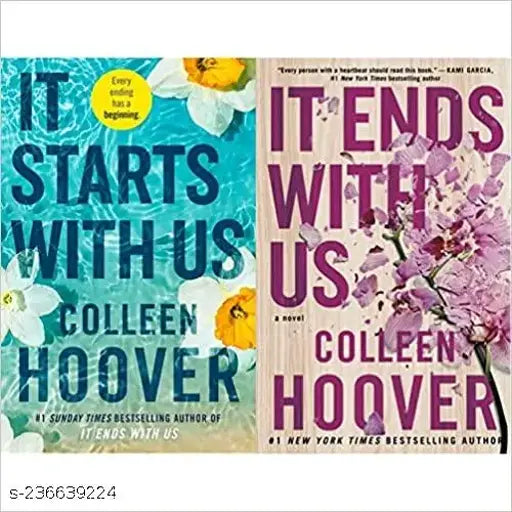 IT STARTS WITH US By COLLEEN HOOVER + IT ENDS WITH US BY COLLEEN HOOVER