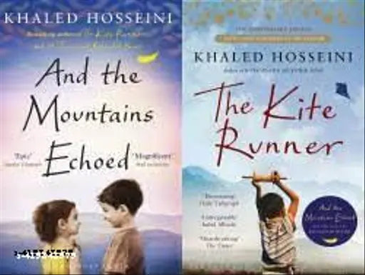 Set of 2 Books By Khalid Hussaini And The Mountain Echoed & The Klte Runner ( English  Paperback) Bestseller