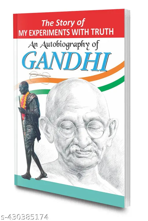 An Autobiography of Gandhi book : Educational book for kids  Learning book for kids  Book of great leaders.