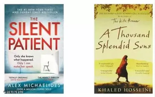 The Silent Patient + A Thousand Splendid Suns (2 Books Combo) Best Book  (Paperback  Alex Michaelides