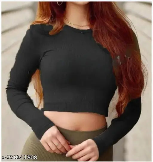 Round Neck Full Sleeve Top