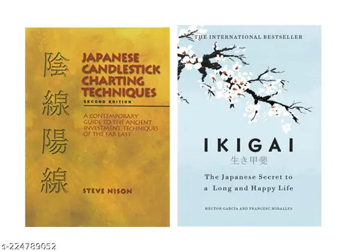 JAPANESE CANDLESTICK CHARTING TECHNIQUES BY STEVE NISON + IKIGAI BY  HECTOR GARCIA