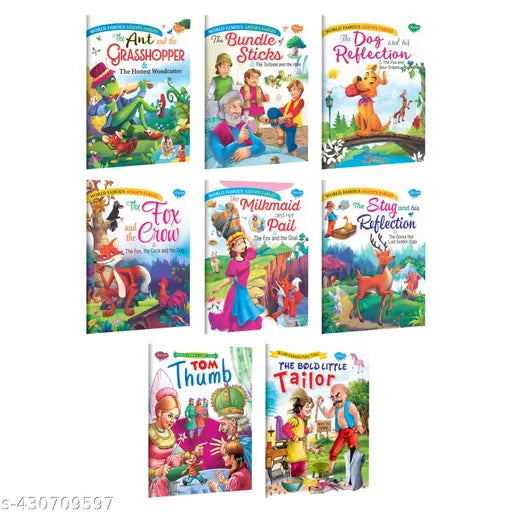 Story books for kids  Storytelling books for kids  Educational books for kids - Set of 8 story books for kids.