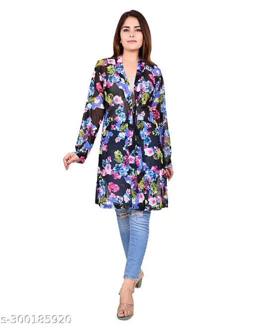 Woman Net Shrug