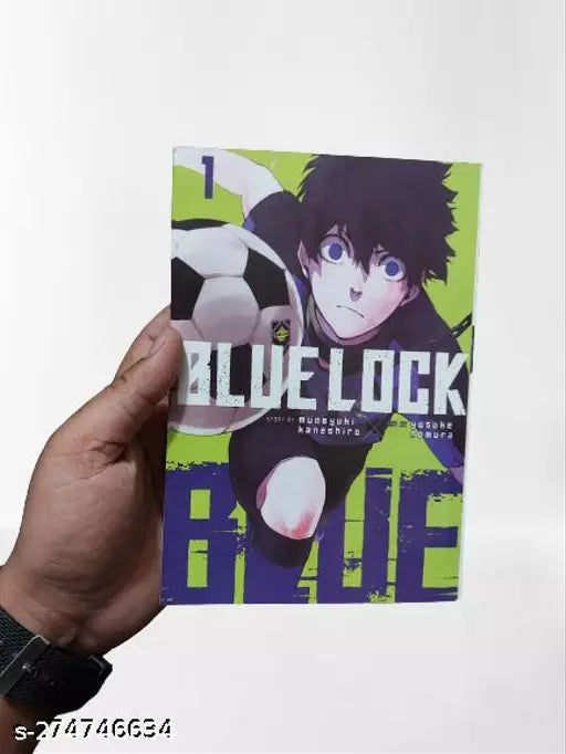 BlueLock Volume 1 english paperback story byMuneyuki kaneshiro Art by Yusuke Nomura