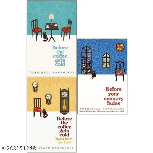 (Toshikazu Kawaguchi 3 book Series) Before The Coffee Gets Cold + Tales From The Cafe + Before Your Memory Fades